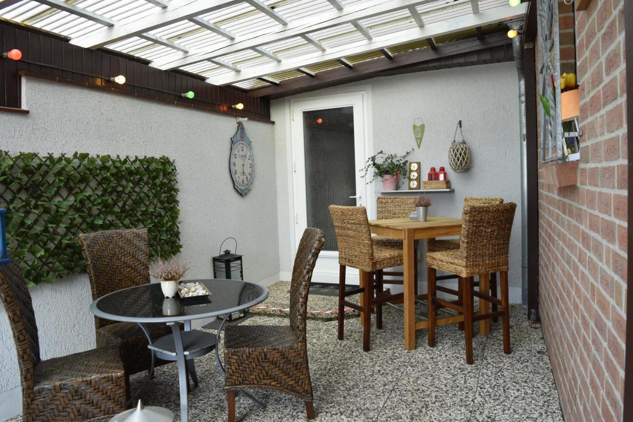 Ferienhaus Heideglueck バート・ファリングボステル エクステリア 写真